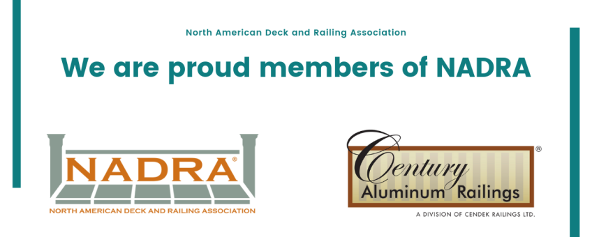 We are proud members of NADRA (North American Deck and Railing Association).
