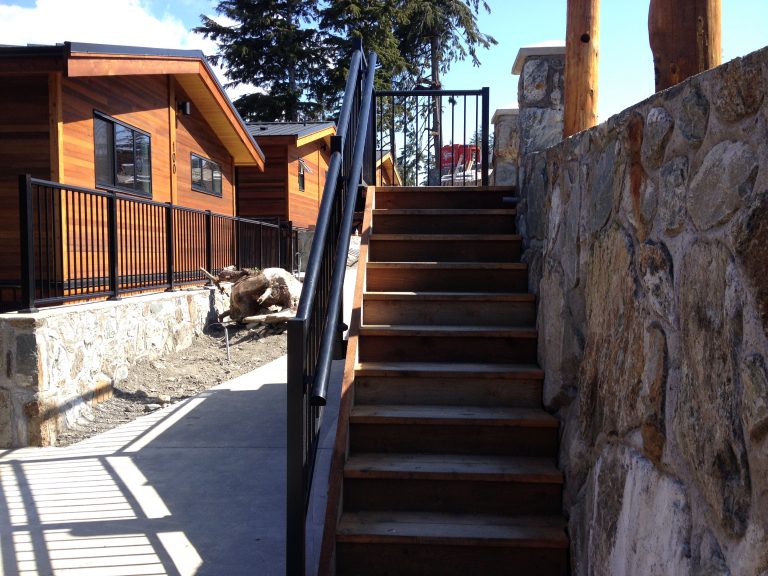 Face Mount Railing Fascia Mount Deck Railings - Century Aluminum Railings Ltd.