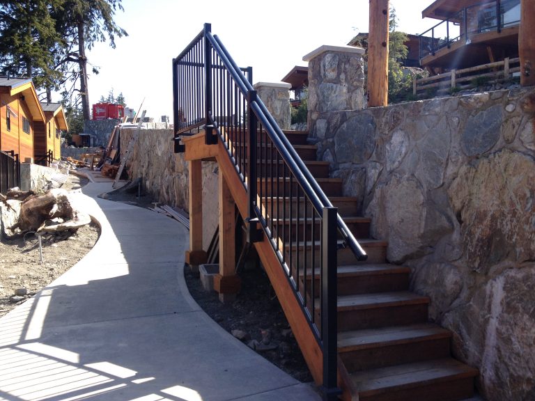 Face Mount Railing Fascia Mount Deck Railings - Century Aluminum Railings Ltd.