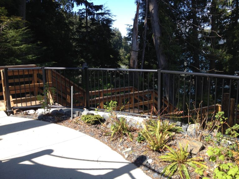 Face Mount Railing Fascia Mount Deck Railings - Century Aluminum Railings Ltd.