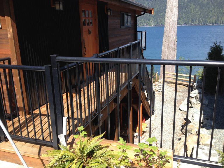 Face Mount Railing Fascia Mount Deck Railings - Century Aluminum Railings Ltd.