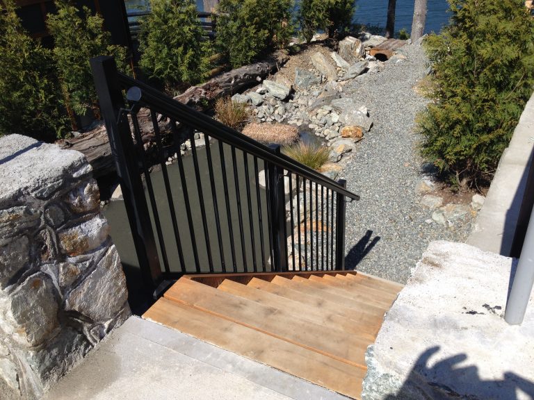 Face Mount Railing Fascia Mount Deck Railings - Century Aluminum Railings Ltd.