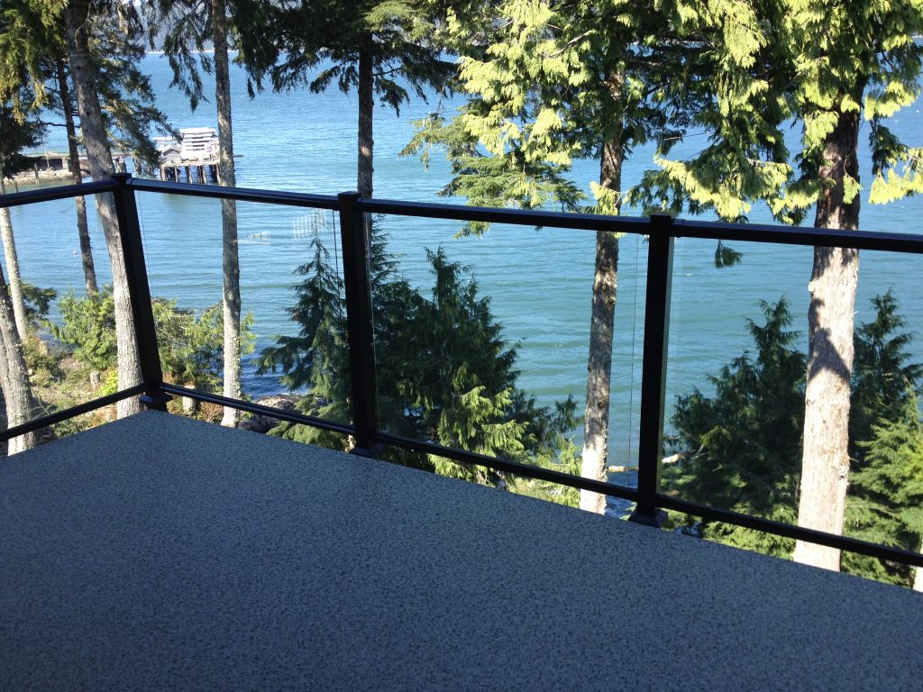Fascia mount deck railings
