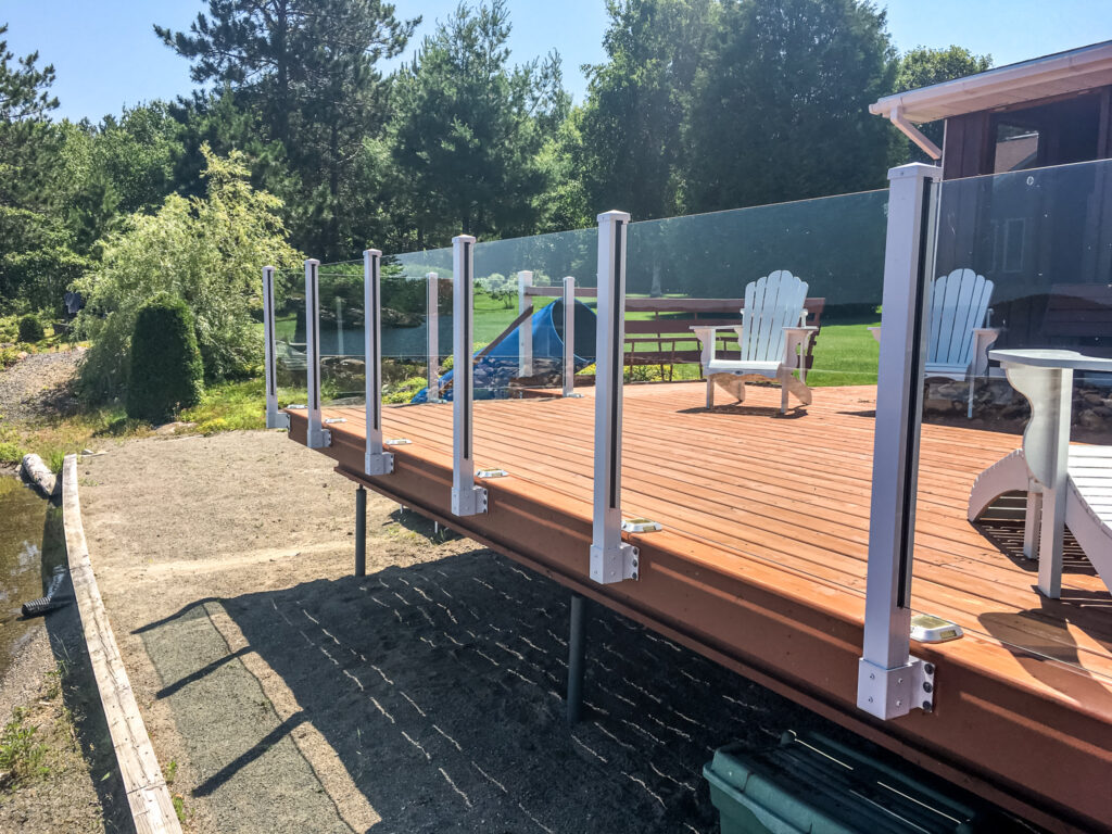 Scenic Railing on the lake