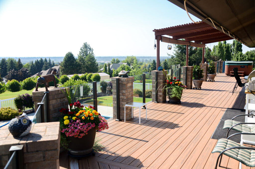 Scenic Railings by Century Aluminum for Ridgeline Decks