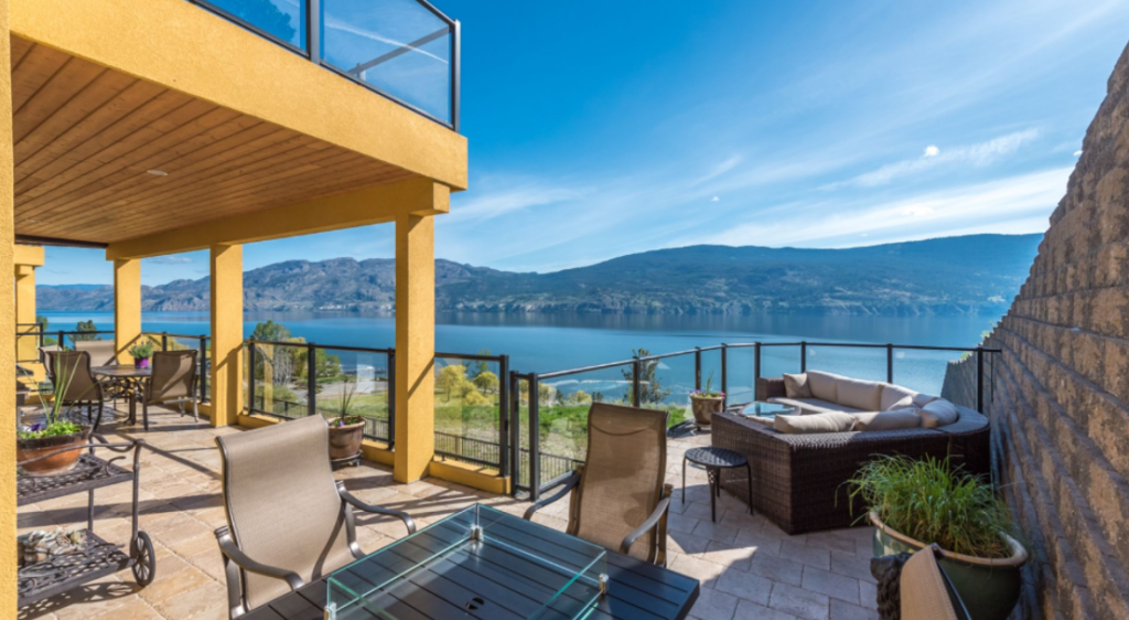 Glass Railing at Summerland Condos
