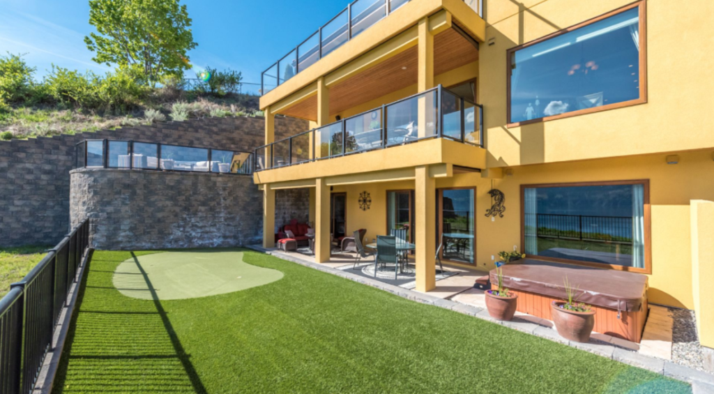Glass Railing at Summerland Condos