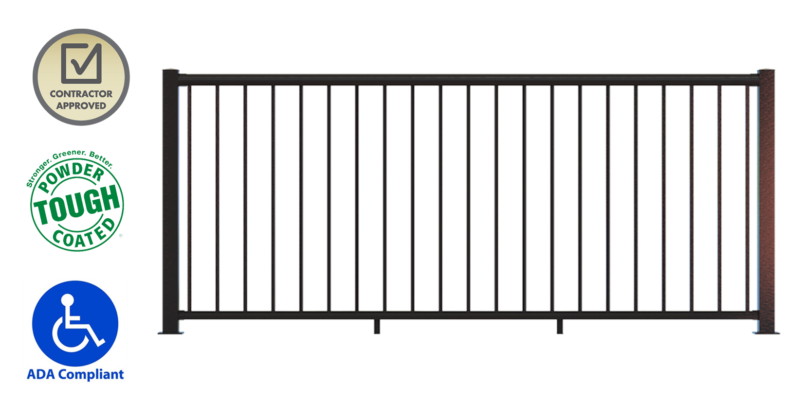 Why Choose Component Picket Railings? The Simplicity of the System ...